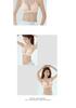 Lace soft and sticky small chest bra without steel ring, comfortable support, skin friendly, not restrictive, small chest gathered and enlarged