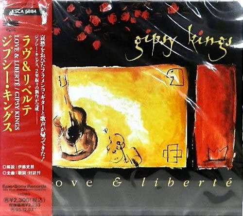

CD GIPSY KINGS - Love & Liberte ESCA5884 EPIC Japan Latin Used