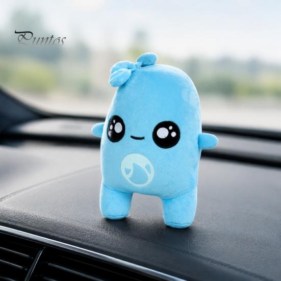 Cute Car Interior Ornaments Game Plush Toy, Blue Water Drop And White Cloud Stuffed Toys Pillow, Soft Animal for Bedside Desk Decor Decorative Pillows