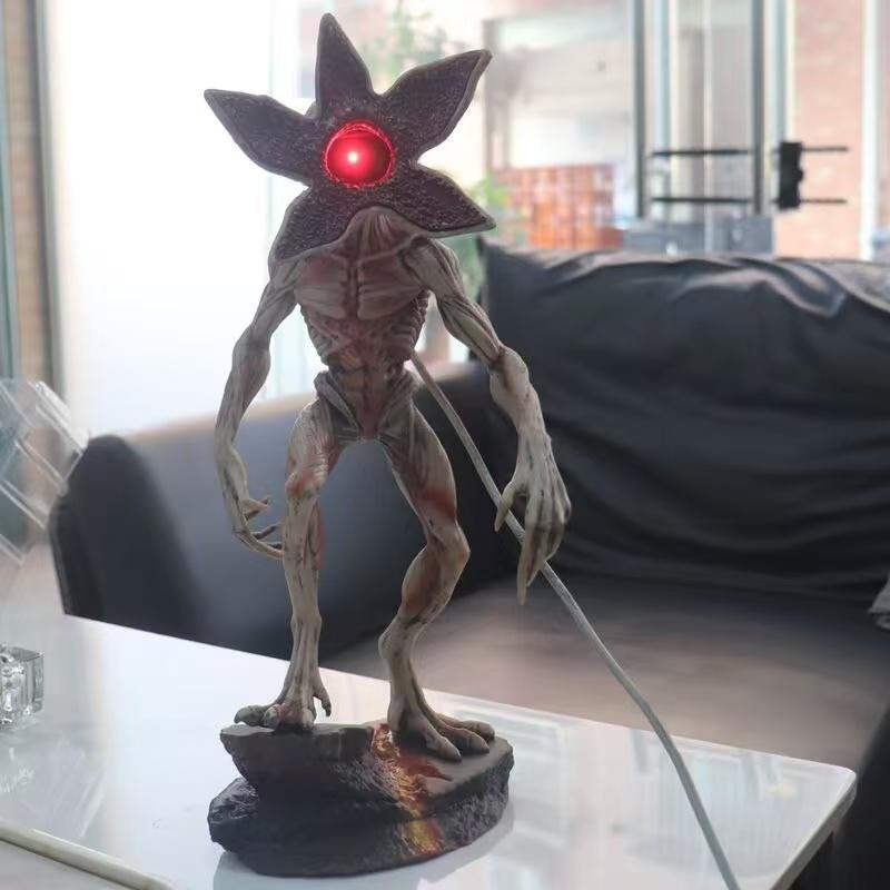 Demogorgon Monster Statue Led Decorative Lamp Collectible Figurine Home Desktop Ornament For Sci Fi Fans