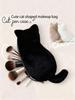 Japanese Cat Plush Pen Bag Student Large Capacity Cute High Appearance Storage Bag Soft Touch Pen Bag