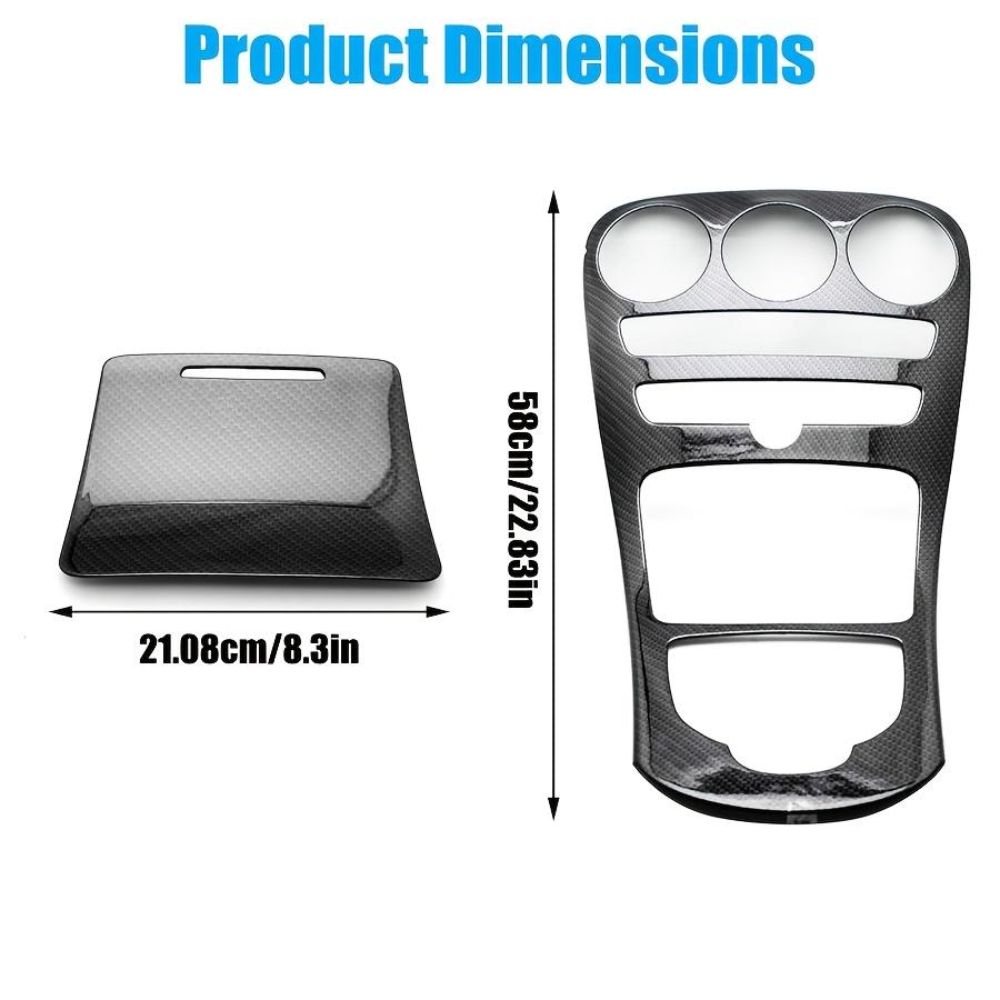 Car Fascias for C-Class GLC-Class 2014-2018 Center Console Gear Shift Panel Frame Cover Trim - Auto Interior Accessory