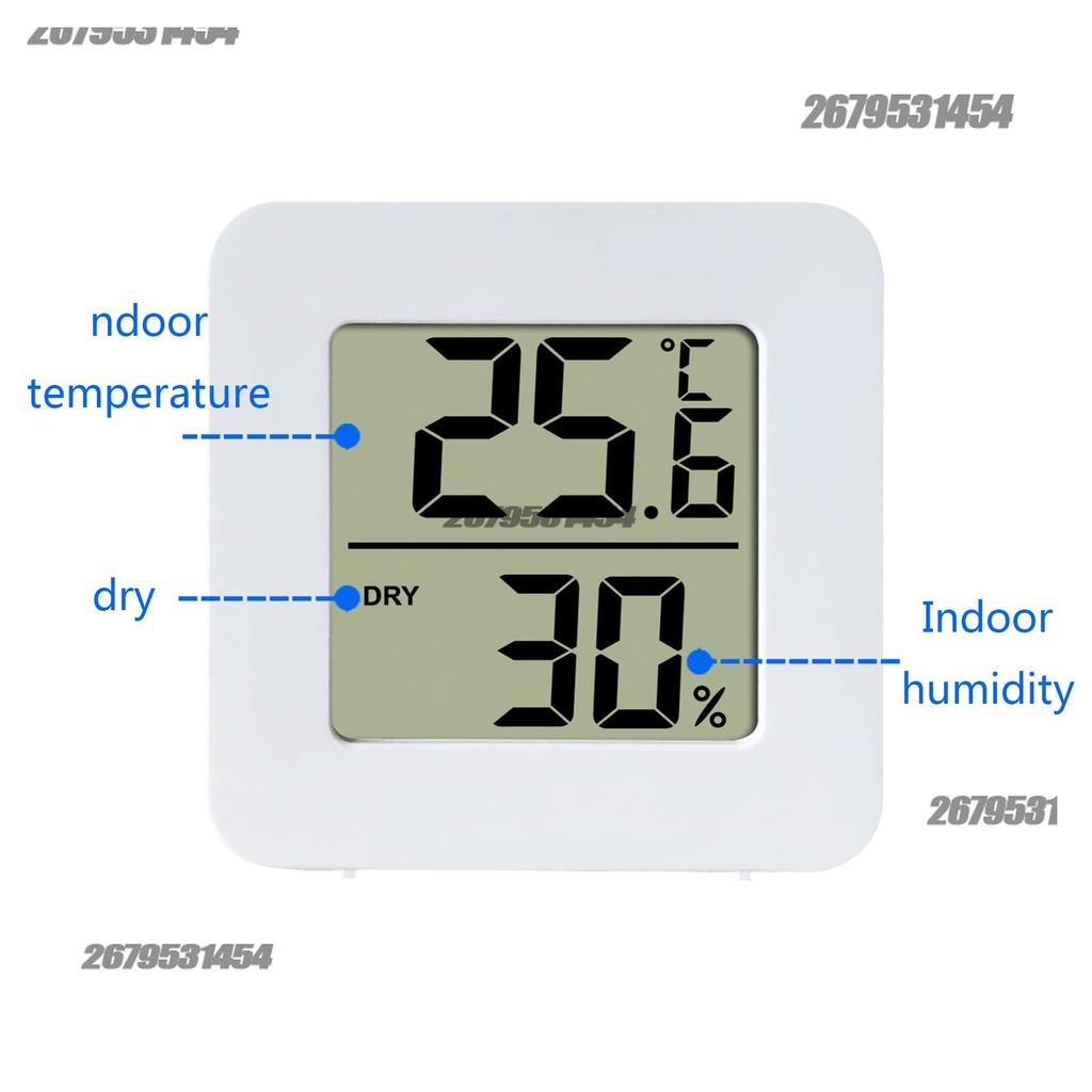 Thermo-hygrometer Mini LCD Digital Thermometer Hygrometer Indoor Room Temperature Humidity Meter Sensor Gauge Weather