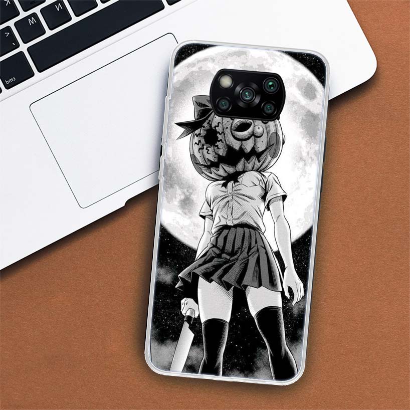Pumpkin Night Naoko Kirino Phone Case For Xiaomi Mi 11 Lite 11i 12X 12 9 8 11T 10T 9T Pro 10 5X 6X Ultra 5G Cover Coque Capa