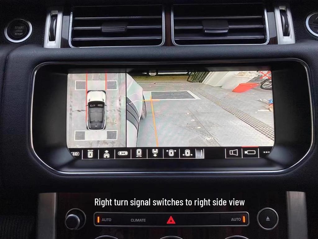 3D Panoramic Decoder for Land Rover Discovery & Range Rover, Jaguar XF/XFL - All-in-One 1080P