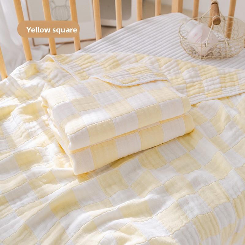 Baby Gauze, Jelly Blanket, Large Elastic Six-layer Bamboo Cotton, Washable Baby Blanket, Universal In All Seasons, Newborn Blanket