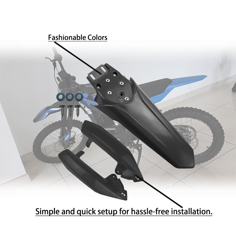 LESQUE Pit Dirt Bike Rear Seat Cushion Fairing Kits Fender Cover Mudguard For TALARIA Sting R MX4 X3 Electric Bikes Scooter