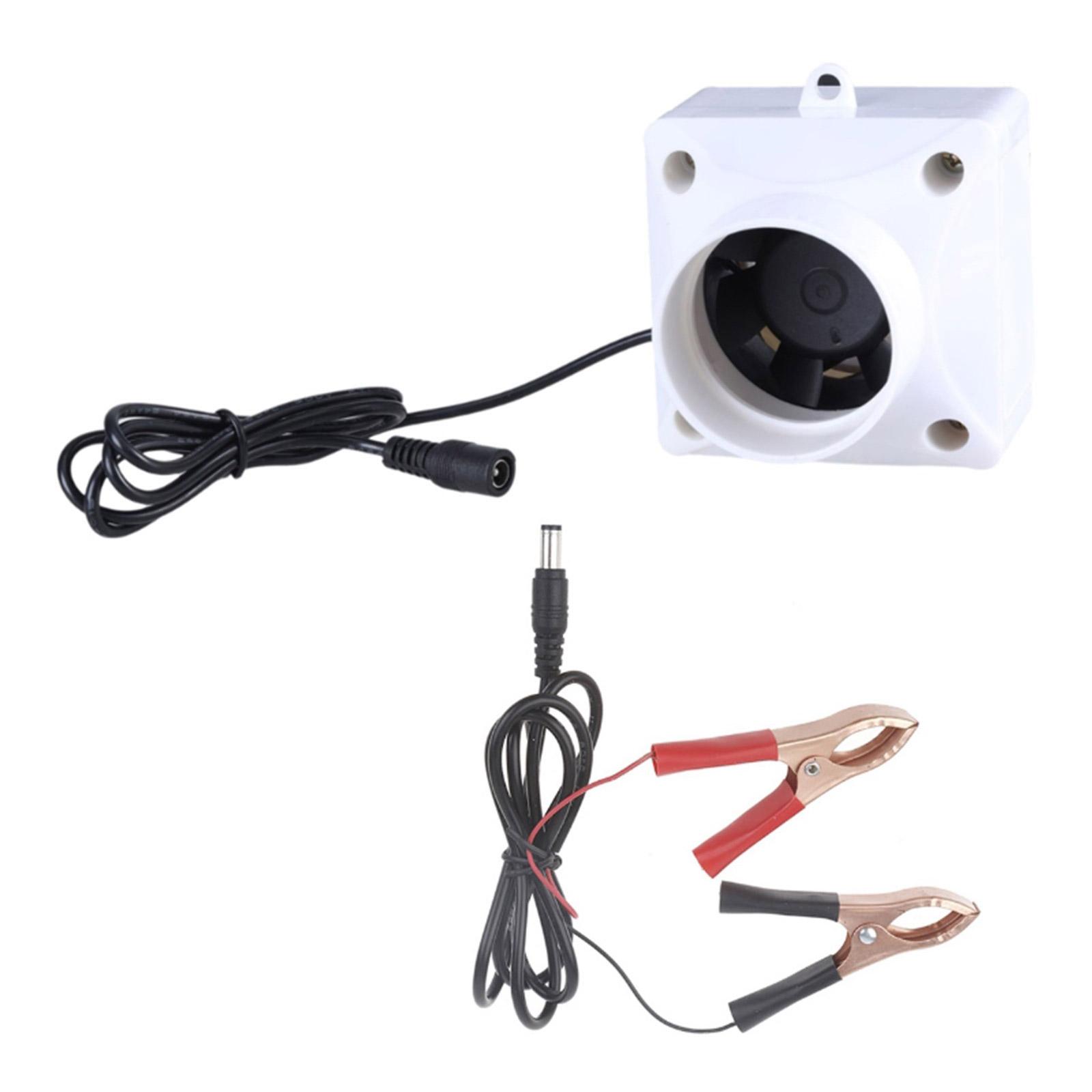 

Эффективный 12В 50мм канальный вентилятор для вентиляции с кабелем питания с зажимом для аккумулятора для вытяжки воздуха в кухне, ванной комнате, гараже, помещении