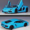 1/18 WELLY Lamborghini Aventador LP700-4 Alaşım Araba Modeli Döküm Metal Oyuncak Araçlar Araba Modeli Yüksek Simülasyon Koleksiyonu Çocuk Hediyeler