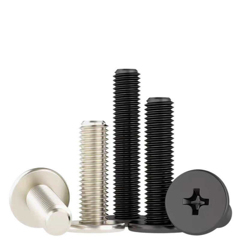 304CM Stainless Steel Phillips Flat Head Machine Screw - Thin Head for Computer Case