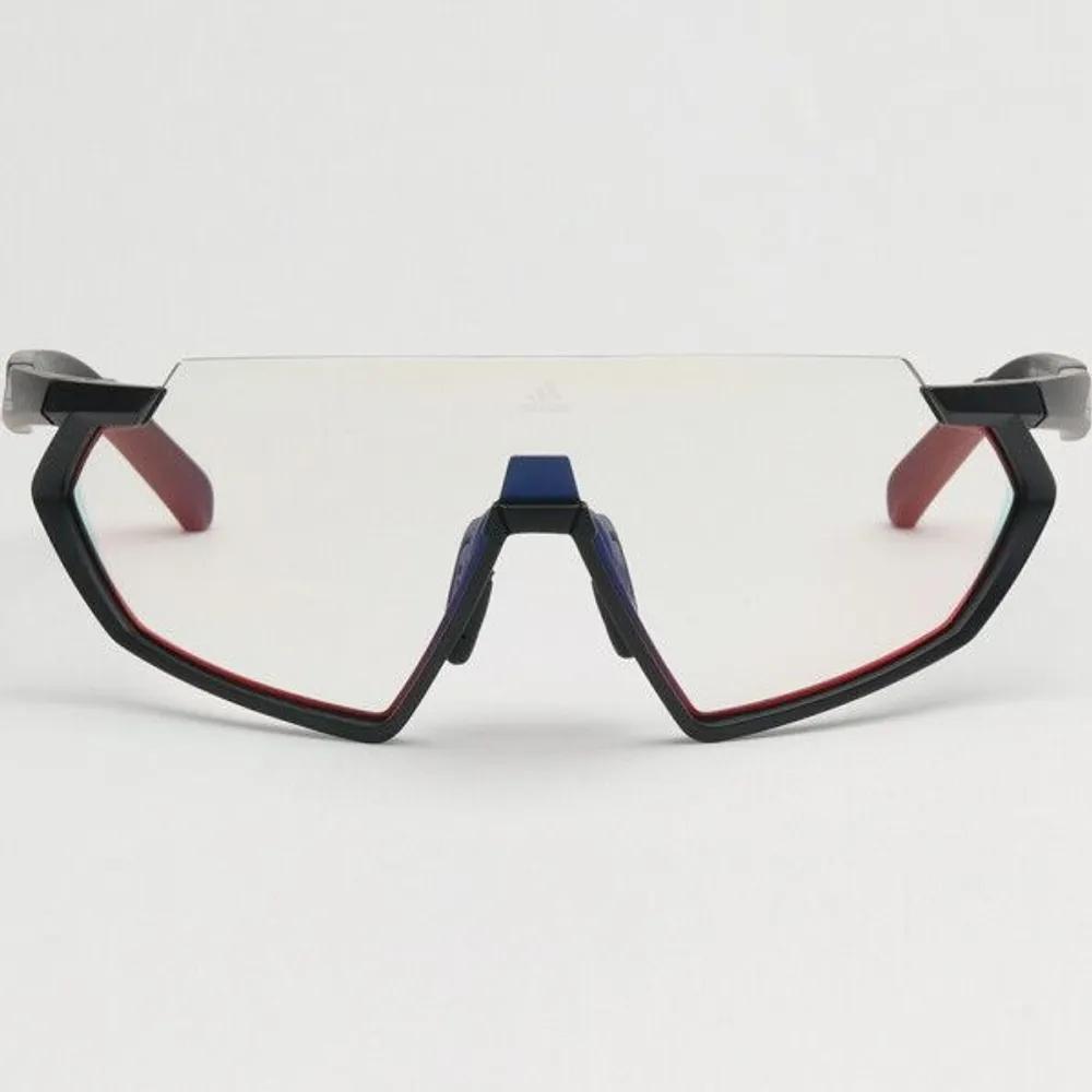 adidas Sports Photochromic Sunglasses Mirror Clear Riding Cycling Baseball SP0041 02U