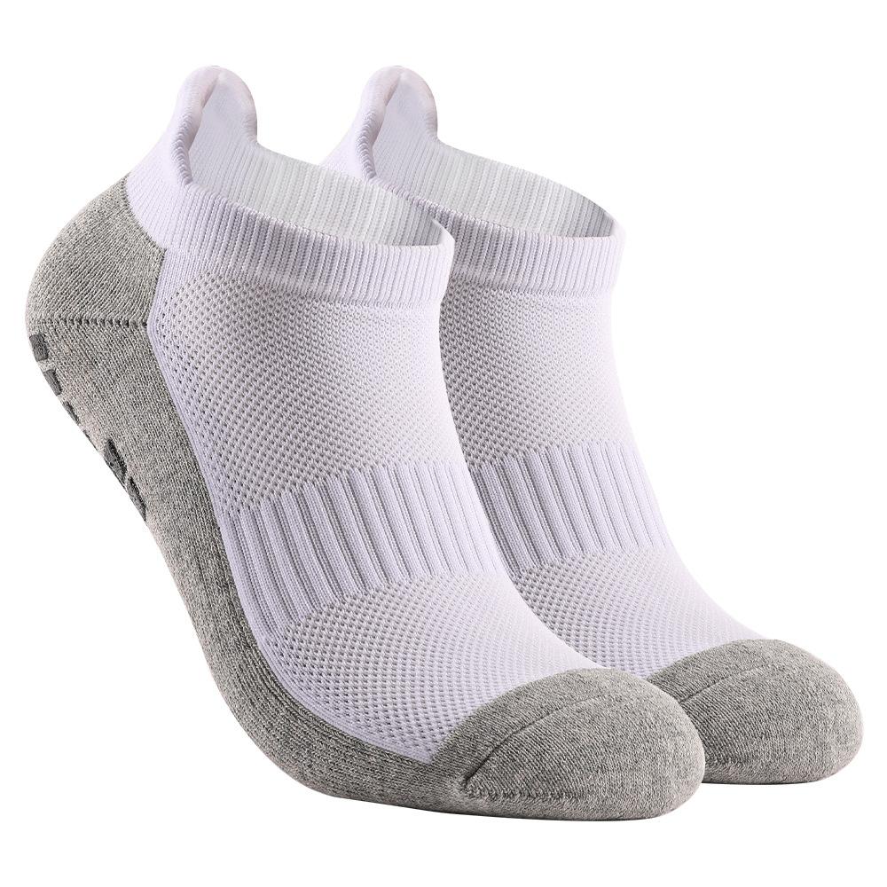 Verdickter Frottee-Boden Fußballsocken Rutschfest Kurze Socken Knöchelsocken Schweißabsorbierend Und Verschleißfest Trainingssocken