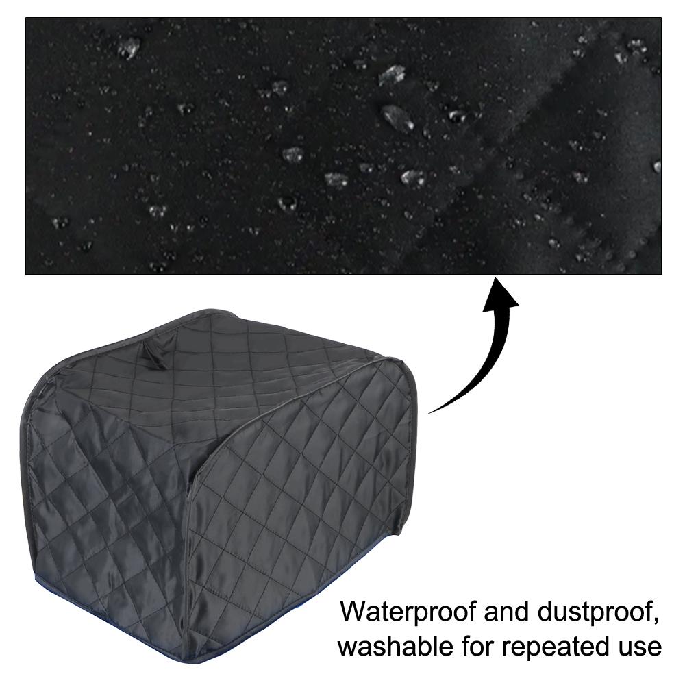For 2/4-skivers brødristere Ovner Slitesterkt støvdeksel for brødrister Støvtett brødristerdeksel Slitesterkt vaskbart deksel til brødmaskin