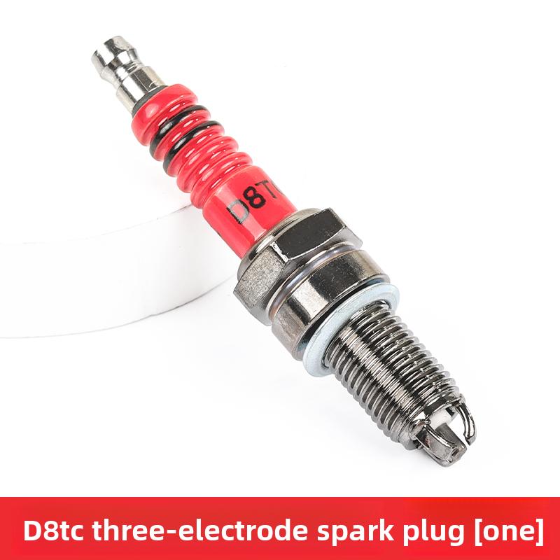 Three-stage spark plugs for scooters, A7TC/D8TC motorcycle models with 125 and 150 horsepower, 100cc universal ignition plugs