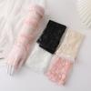 Lace Mesh Lace Arm Sleeves Breathable Driving Gloves Summer Outdoor Long Gloves Women