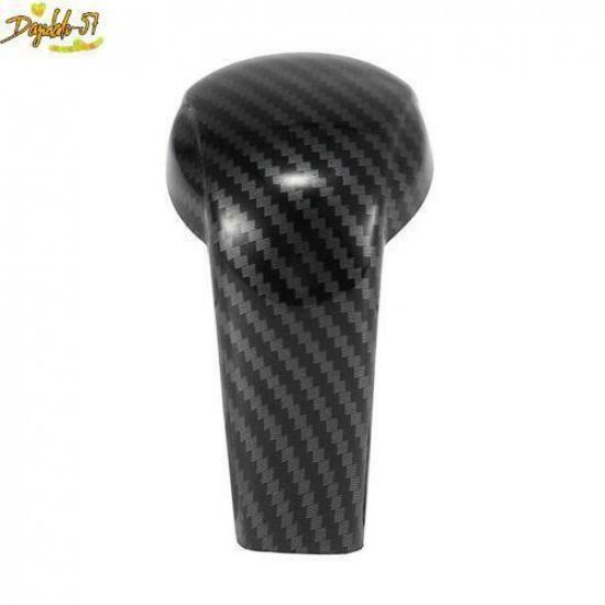 For Mazda 2 6 3 CX-3 CX-5 2015 -2018 Carbon Fiber Gear Shift Knob Trim Cover New