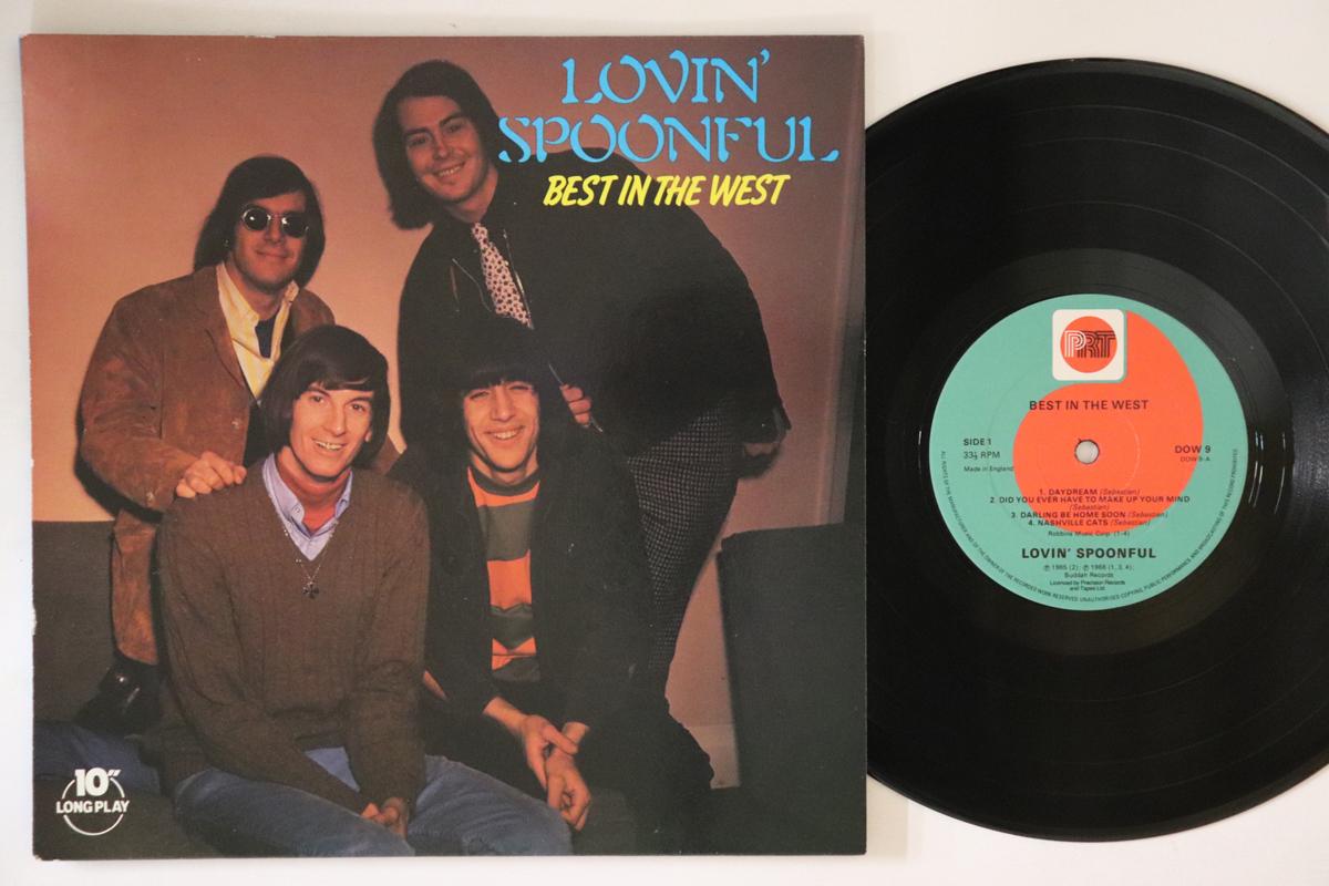 

10inch Record LOVIN SPOONFUL - Best In The West DOW9 PRT 1983 UK Rock Used