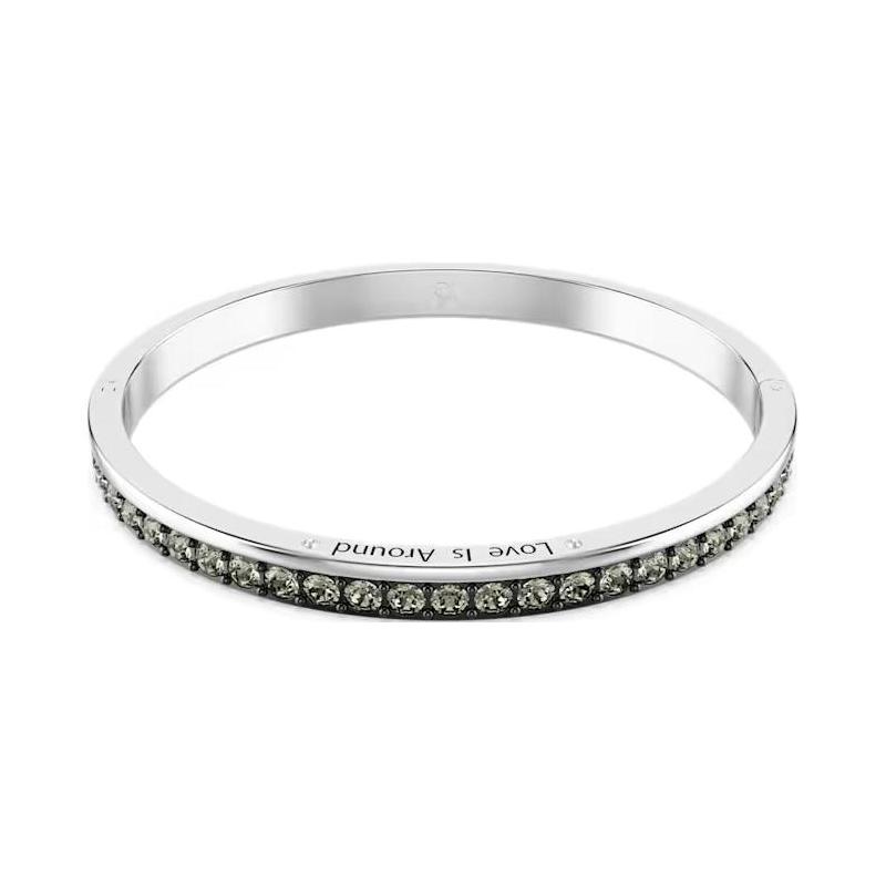 Swarovski Connexus Silver Gray Crystal Rhodium