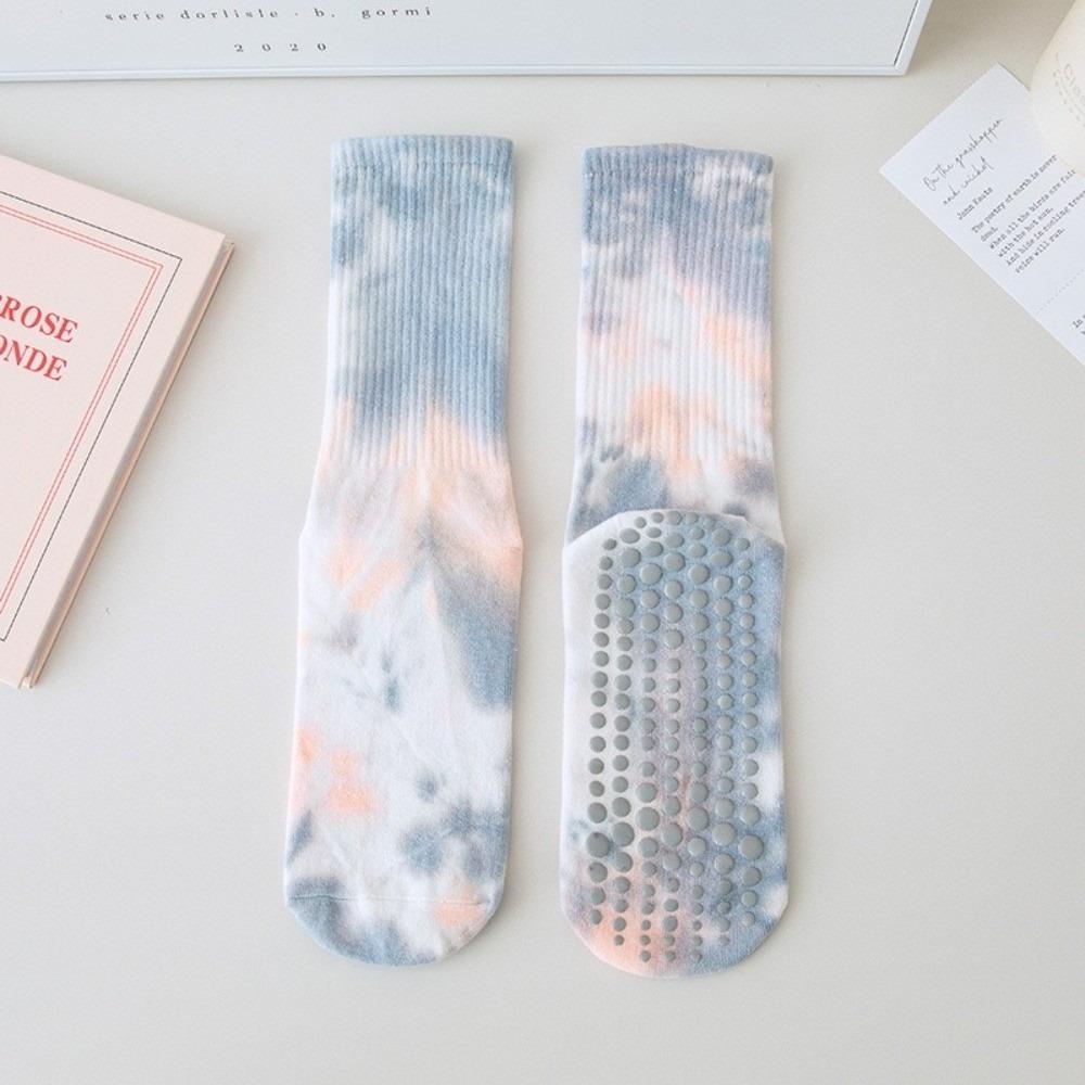 Colorful Yoga Pilates Socks Cotton Floor Socks Fashion Compression Socks Dance Fitness Training