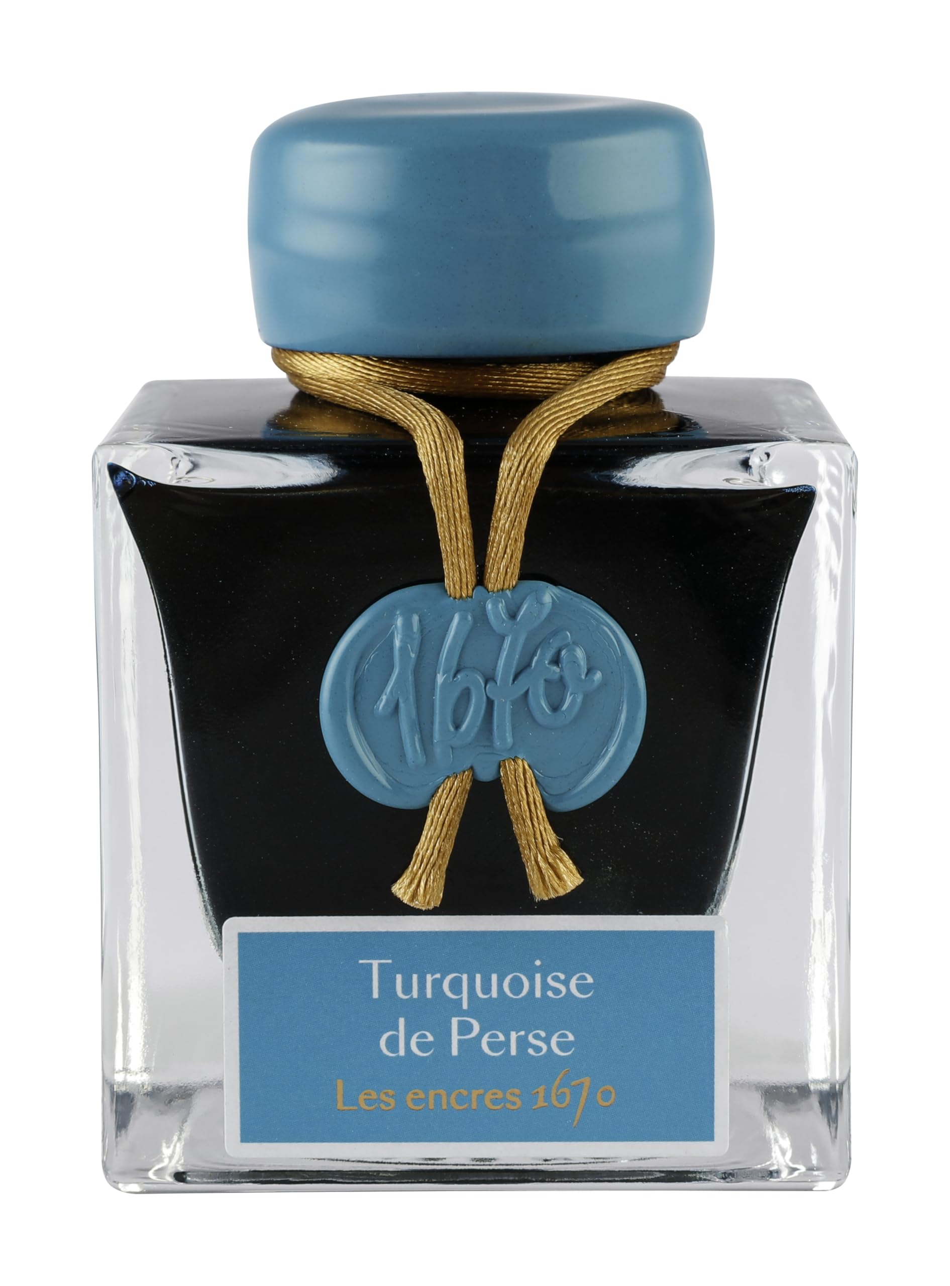 

Herbin Anniversary Ink 50ml gold for fountain glass and dip HERBIN hbj15014 1670, (with particles) pens, pens, pens, Turquoise, Persian,