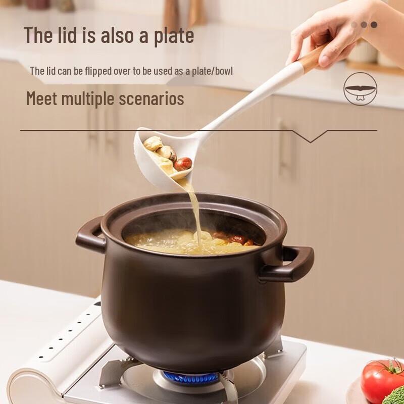 SUPOR Le Xiang III Series Ceramic Stew Pot, 4.5L