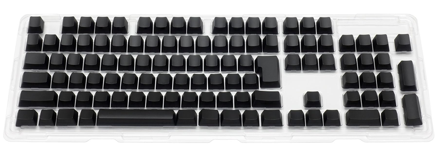 

FILCO PBT Unprinted Keycap Set for Majestouch, 108 Keys, Japanese Layout, with Key Puller, Black (FKCS108BBTZ)