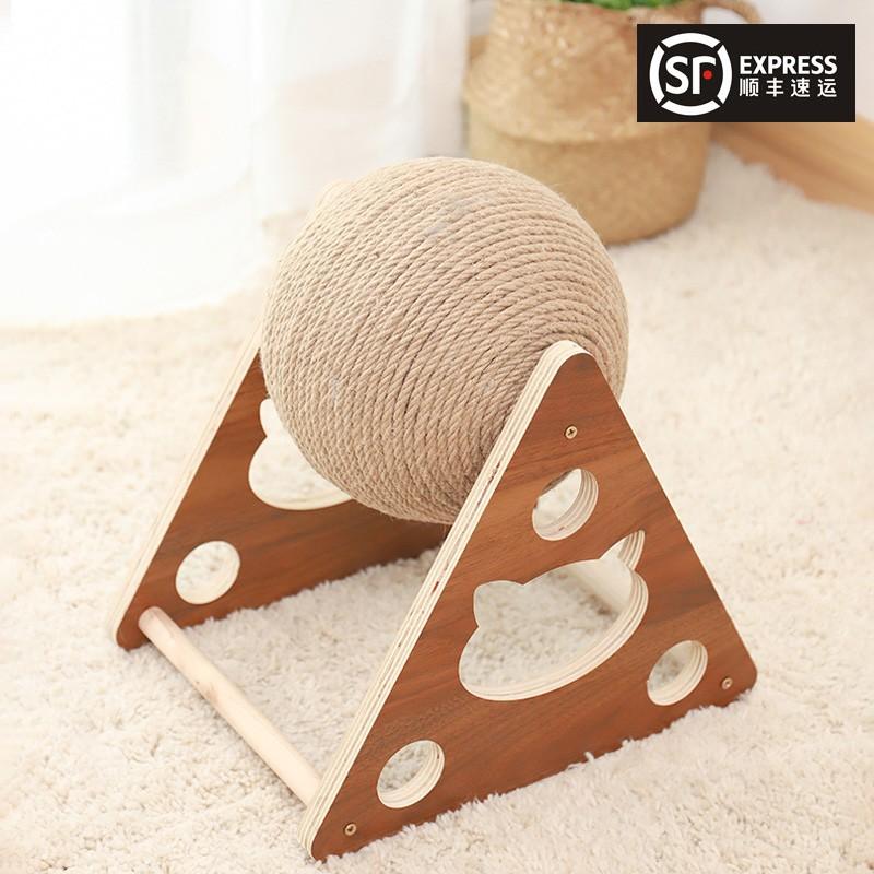 Cat Scratching Board Sisal Ball New Cat Supplies Large Indoor Durable Special Pet Supplies Large Cat Toy