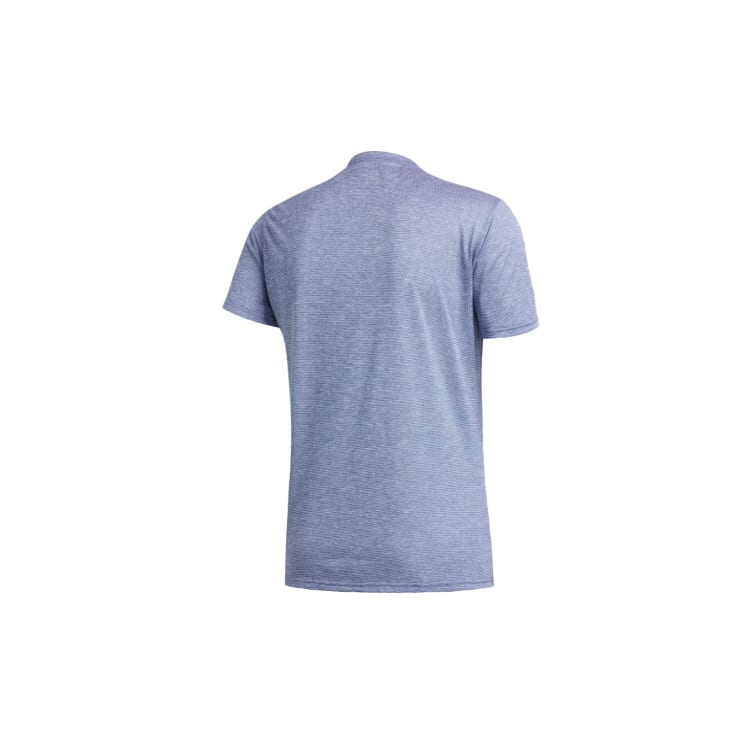 adidas T Shirts Men's Indigo Crew Neck Moderate Straight Fit FM5806