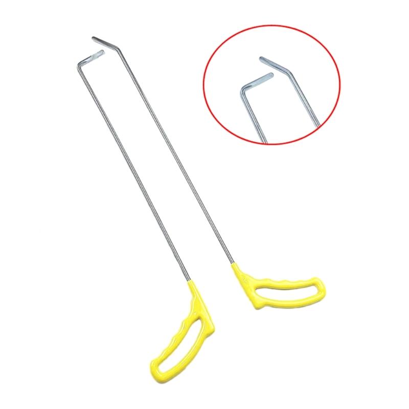 2Pcs/8Pcs Car Body Repair Removal Tools Automotive Door Dent Repair Hooks Stainless Steel Push Rods Kits
