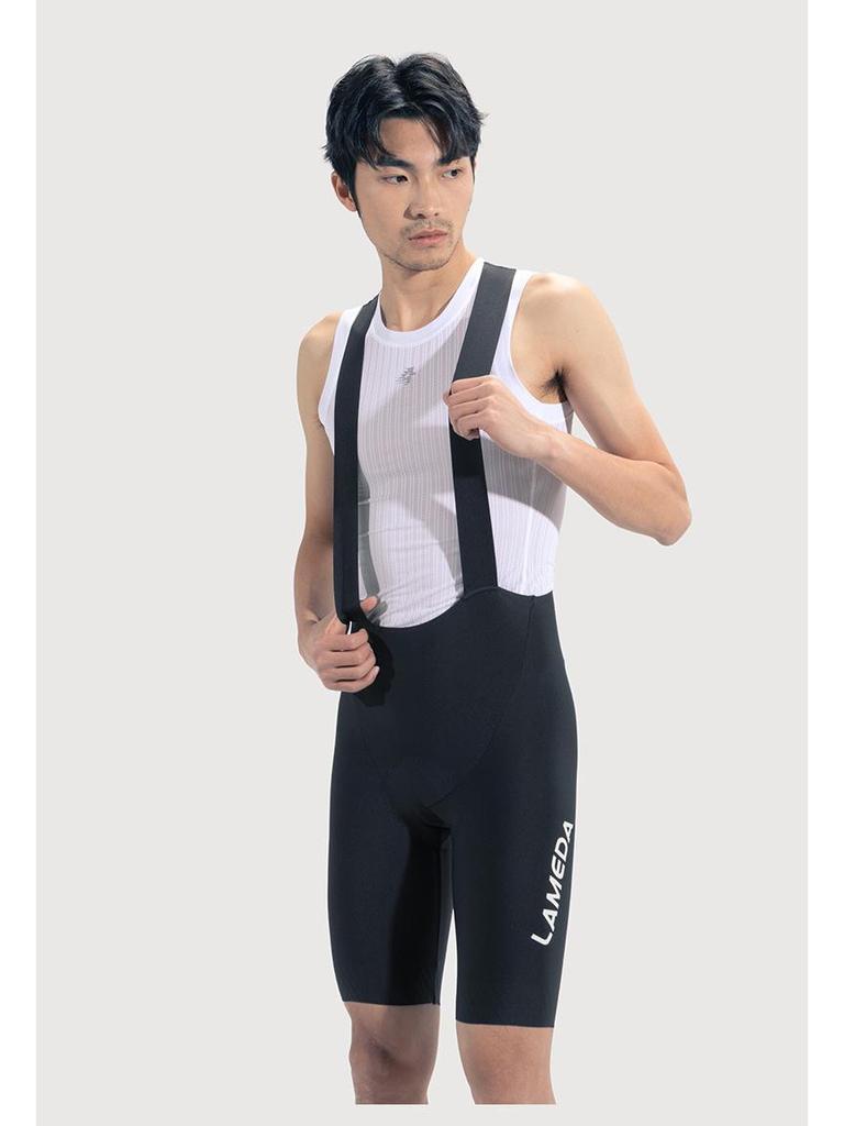 Lampaida Quick-Dry Men's Cycling Bib Shorts - Breathable for Spring/Summer