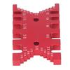 Dovetail Jig Tenon Caliper Aluminum     Scale Card Measuring Woodworking Tool