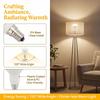 4 Pack E14 Base LED Light Bulbs 5W Mushroom Shape Lamps Energy Saving Long Neck LED Bulbs  Home