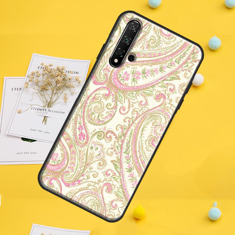 Floral Paisley Pattern For Huawei Nova 7i 8i 11i 12i 12s 9 10 SE Y91 Y90 Y60 Y70 Y72 Y61 P60 Pro P30 P40 Lite Case