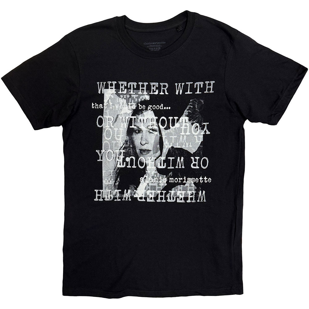 Alanis Morissette TShirt Whether With Black OFFICIAL NEW S
