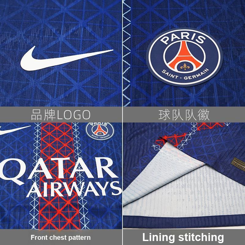 Nike Domácí dres Paris Saint-Germain pro sezónu 2025-2026, hráčská verze s krátkým rukávem, pánské topy, námořnicky modrá HJ4547-411