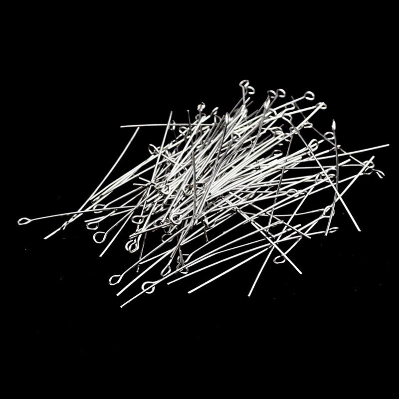 100g 1.5cm 2cm 3cm 4cm 5cm Stainless Steel 9-Pin Needles Metal Nine Words Pins or DIY Earring Bracelet Necklace Jewelry Making