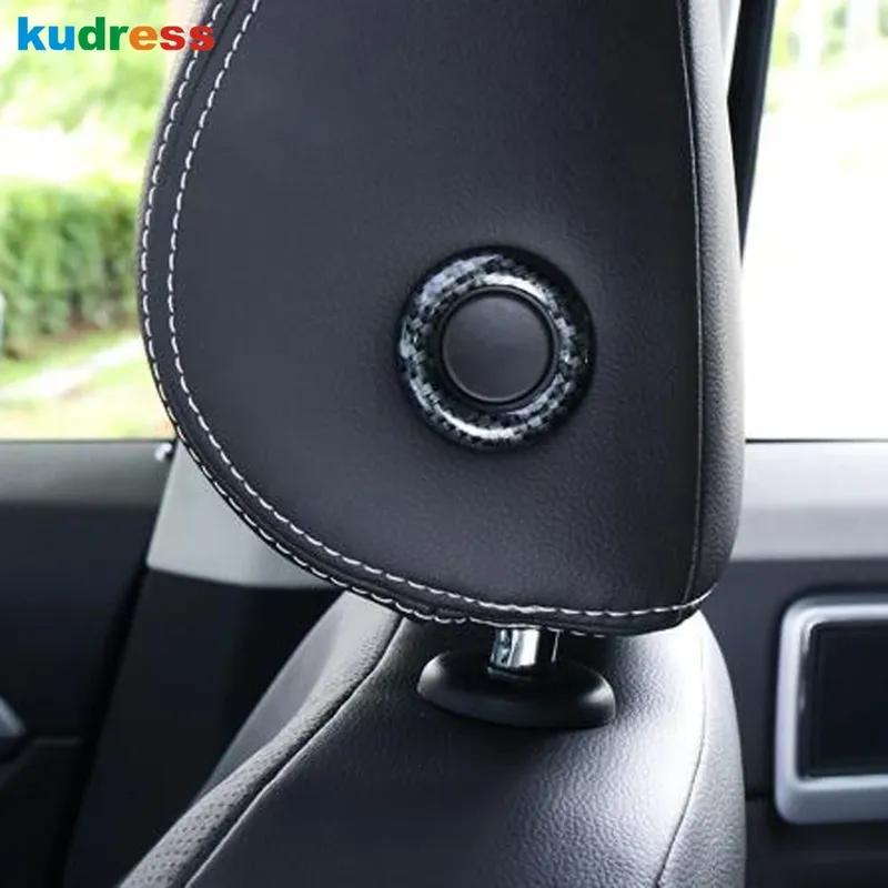 For Volkswagen VW T-ROC TROC 2017-  2024 Car Interior Front Seat Headrest Switch Adjust Button Cover Trim Accessories
