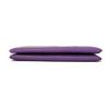 Used 9212 Calvi 7946 Chevre Mysore Goatskin Bag with Gold-stamped Logo and Purple Snap Buttons. Excellent Condition.