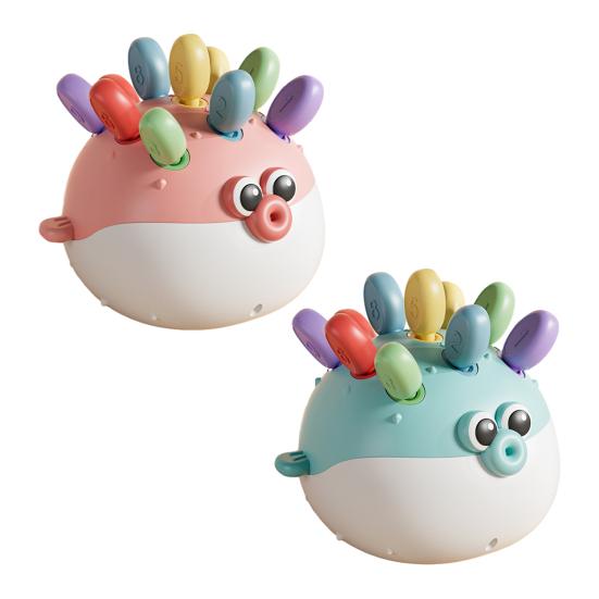 Kids Puffer Skills Hand-eye Coordination Number Color Puzzle Toy Fine Motor Preschool Learning Toddlers Girls Animal