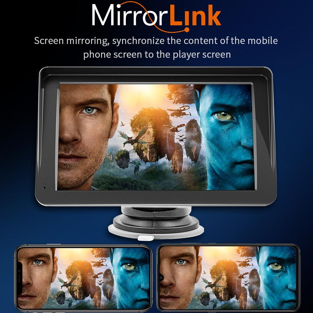 7inch Car Radio Multimedia Video Player Wireless Apple CarPlay Android Auto Bluetooth 5.0 Car Touch Screen AUX Rear View Camera