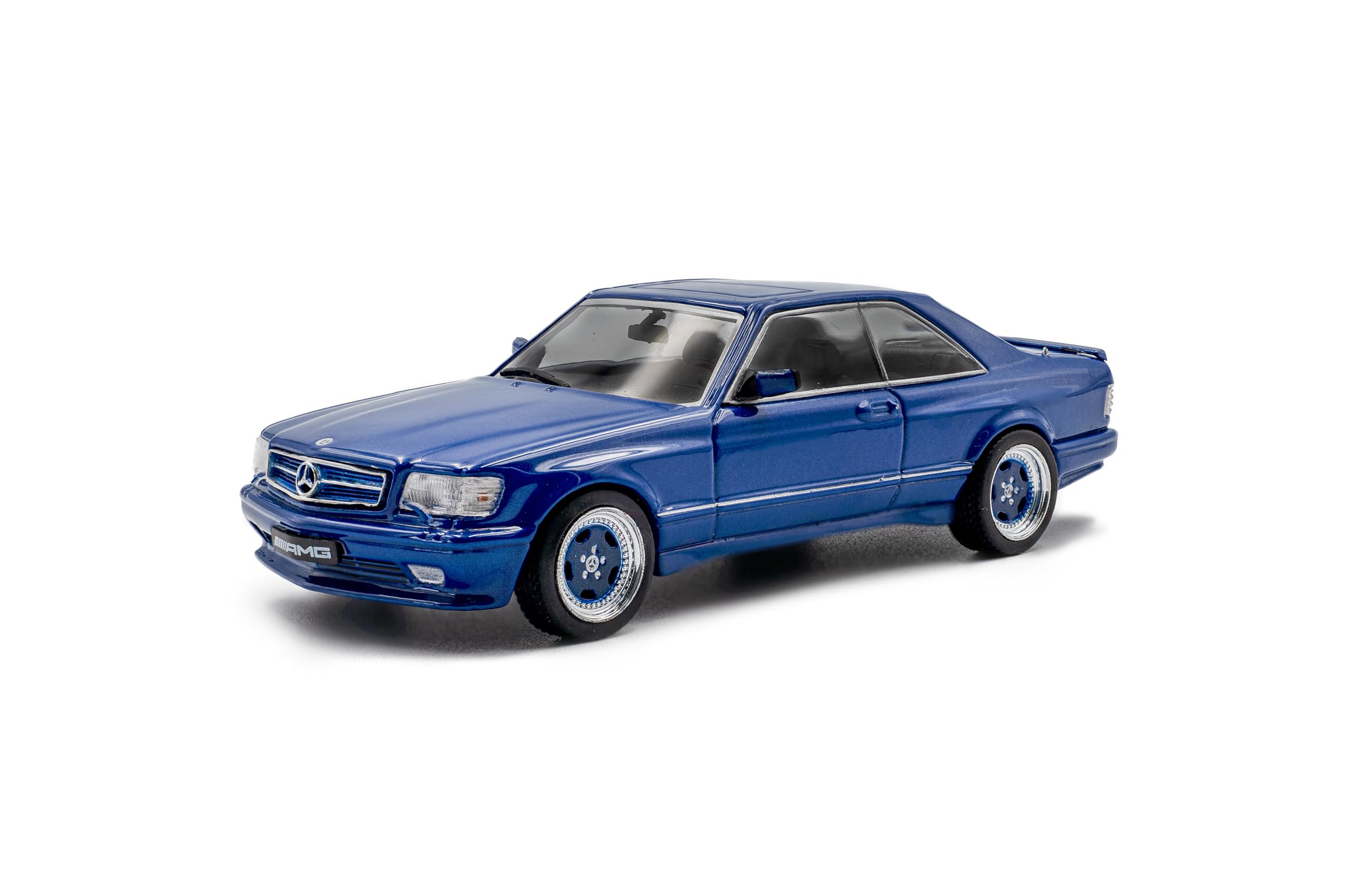 SOLIDO Масштаб 1/43 Mercedes-Benz 560 SEC AMG Widebody 1990 (синий) Готовый продукт S4310907