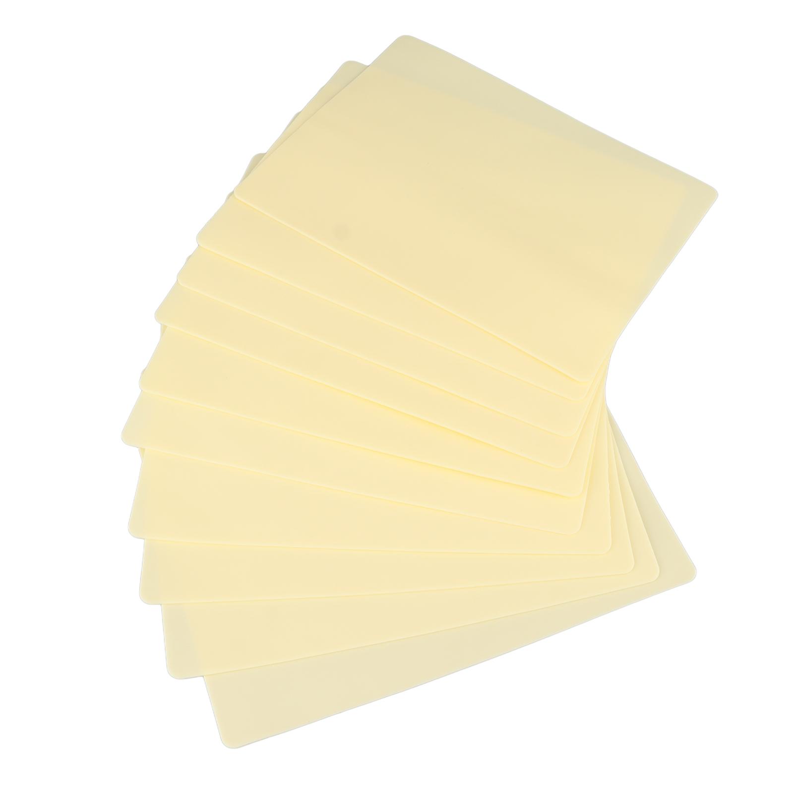 

10pcs Tattoo Practice Microblading Reusable Silicone Skin Blank Tattooing Practice Skin