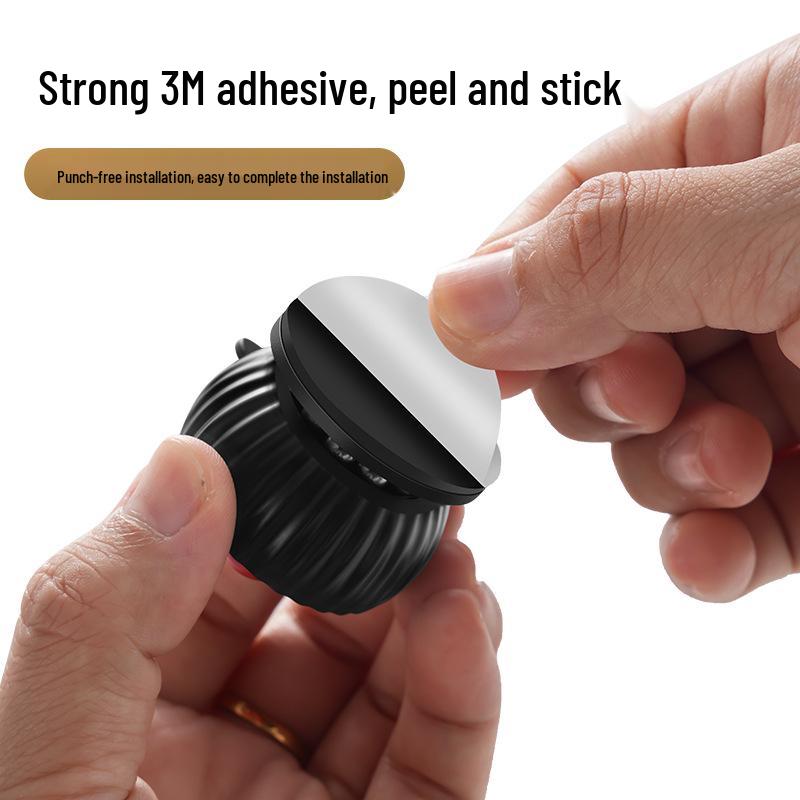 Adhesive 360° Swivel Furniture Wheel - Silent Roller for Bedside Tables