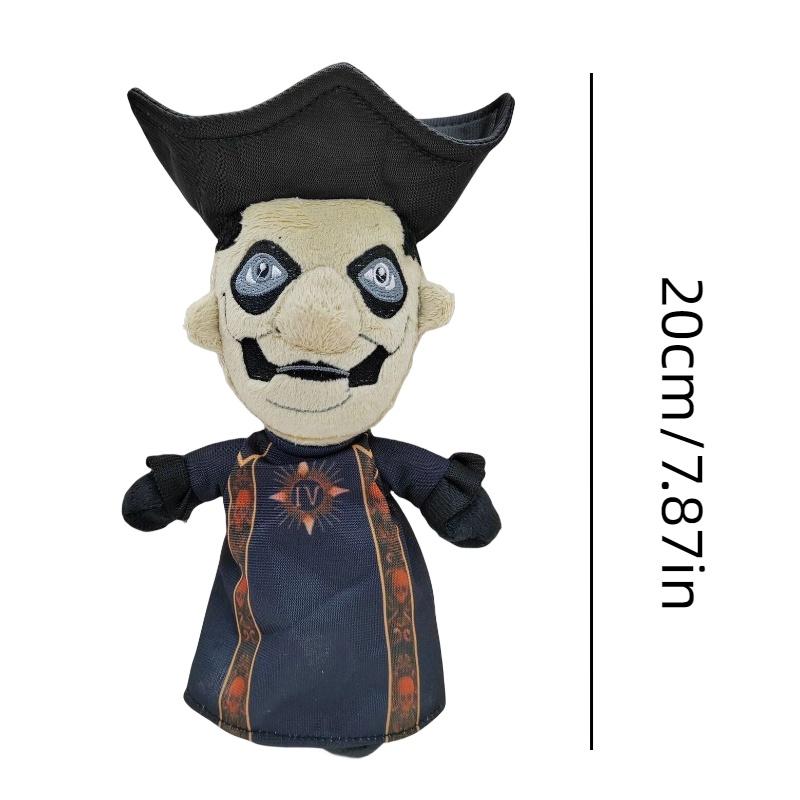 Плюшевый Кардинал Копия Высококачественный Черный Костюм Коллекционная Игрушка 20см