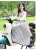 Winter Windproof Fleece-Lined Skirt for Leg and Knee Protection - Unisex Warm Riding Gear