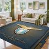 Lazio FC Design Crystal Velvet Rug Soft Decorative Mat for Bedroom Entrance