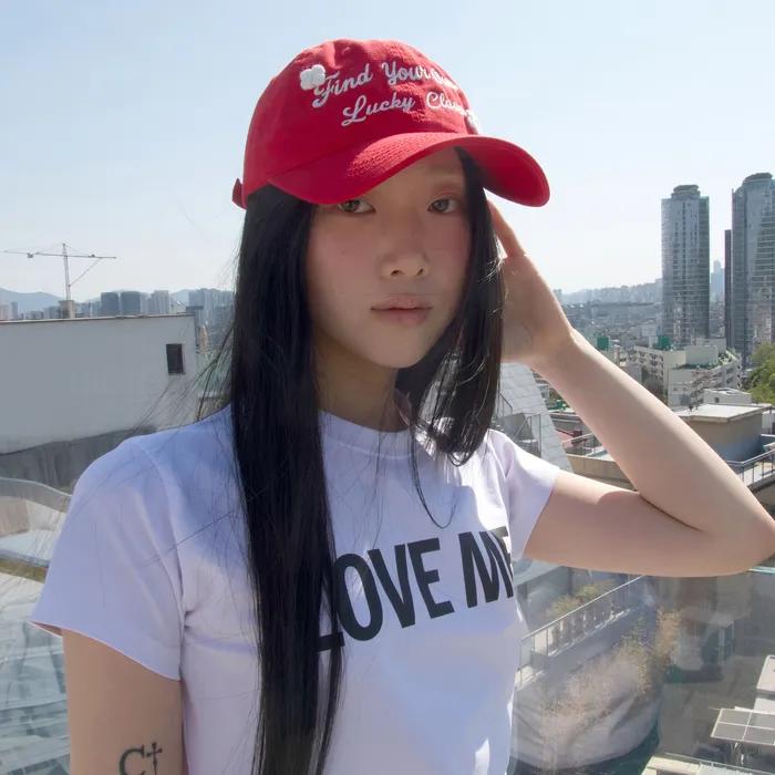 Lucky Clover Cap-Red