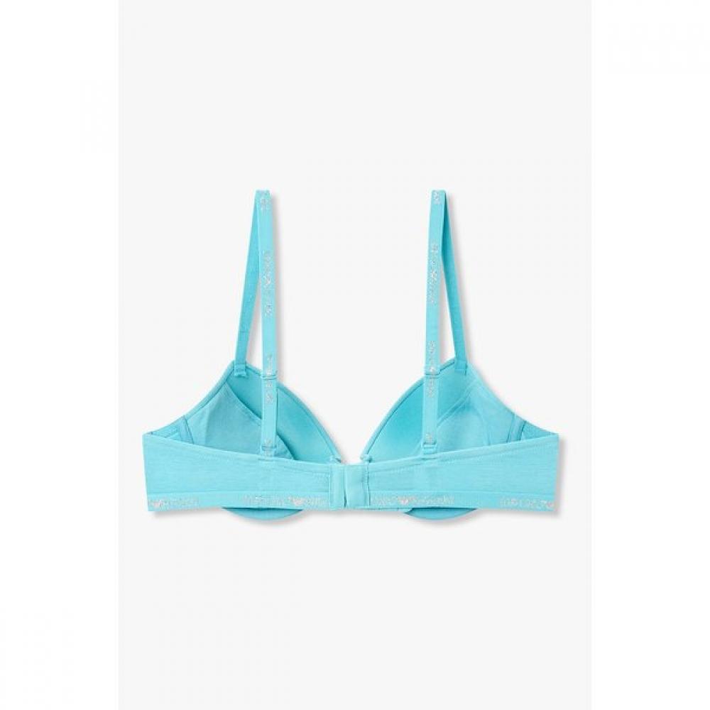Emporio Armani Women Metallic Logo Removable Push Up Bra 0826185519