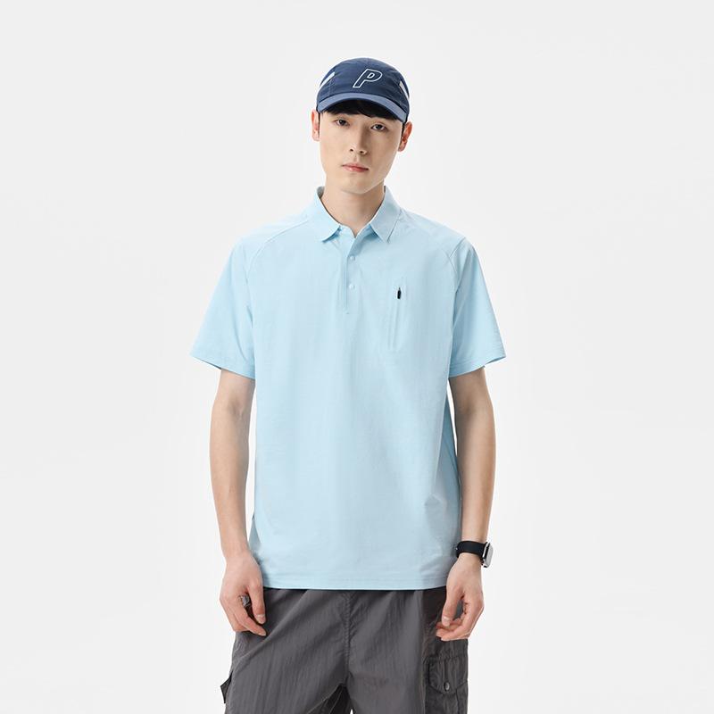 Casual-Style Fashionable Men's New Outdoor Simple Solid-Color Versatile Trend-Forward Brand Top
