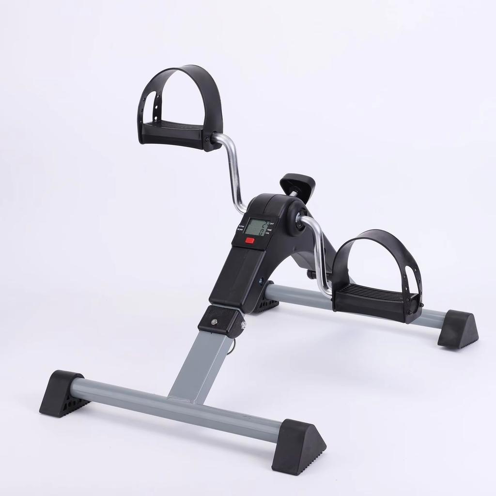 Mini Folding Treadmill Home Leg Fitness Trainer Rehabilitation Training Bicycle Compact Exercise Bike for Home Use